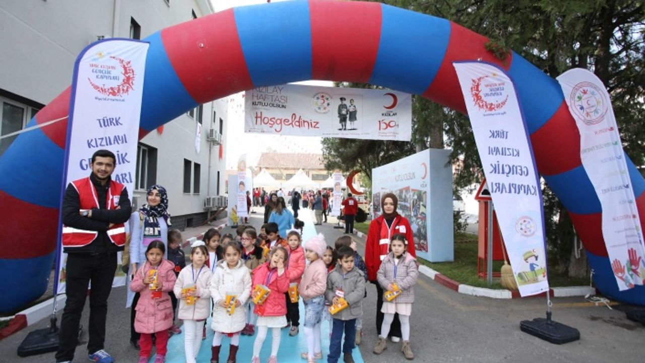 Kızılay Haftası 150. Yılında Sokağı açıldı