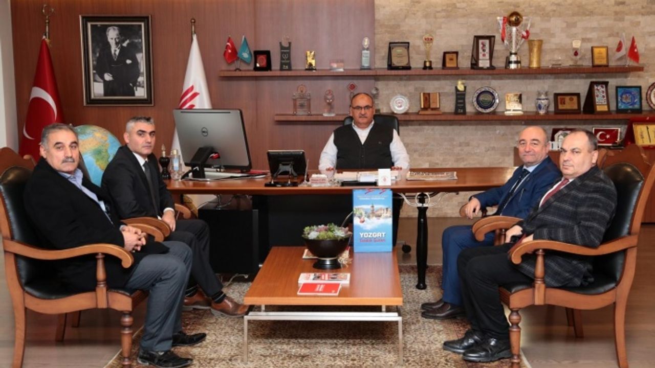 İstanbul Yozgat Konfederasyonu’ndan Başkan Hasan Can’a Ziyaret