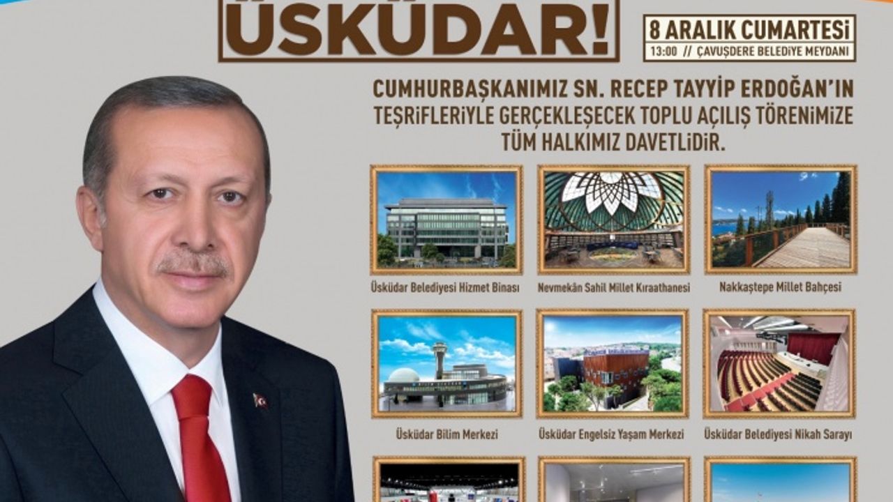 Üsküdar Belediyesi’nden Türkiye’yi Geleceğe Taşıyacak Büyük Projeler