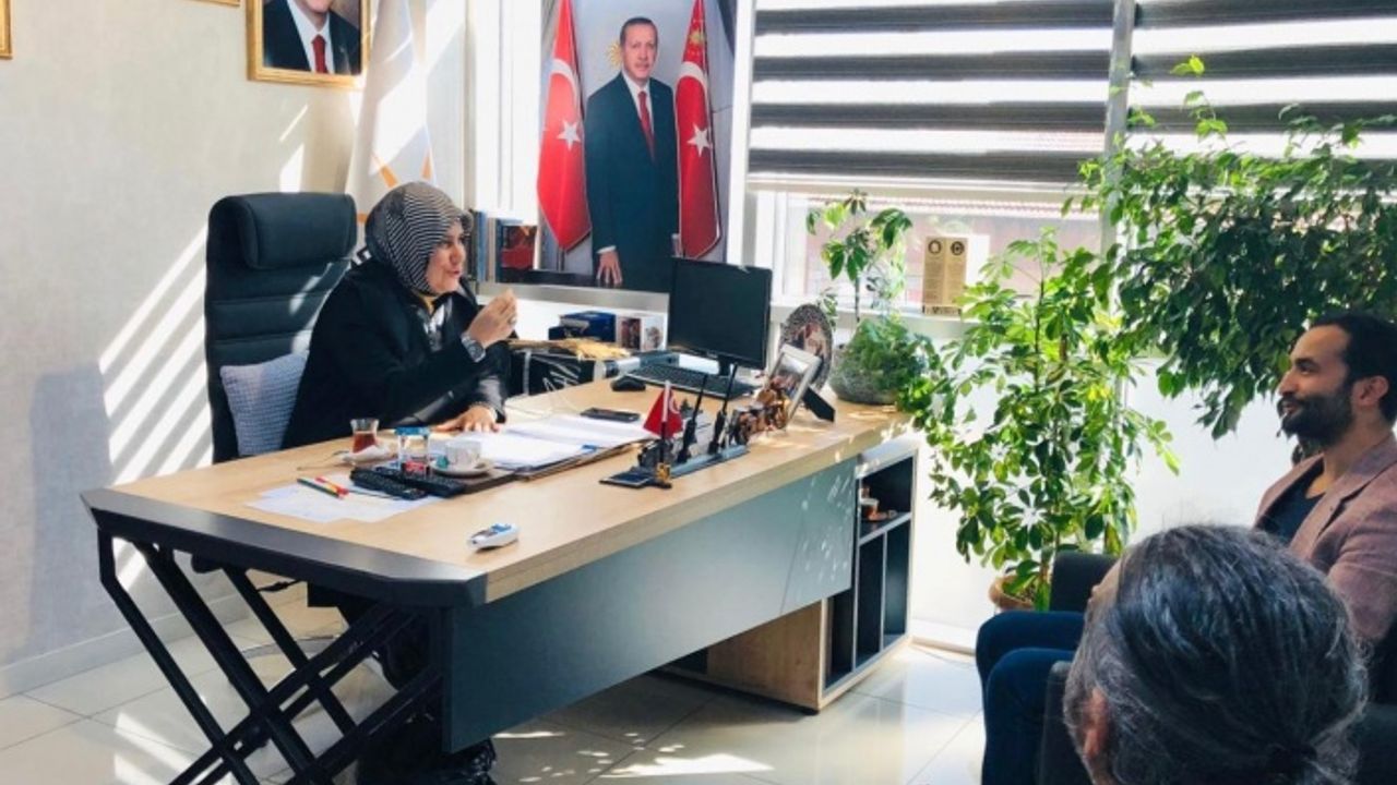 Ümraniye Kadın Kolları Başkanı Hülya Taşçı'ya Ziyaret