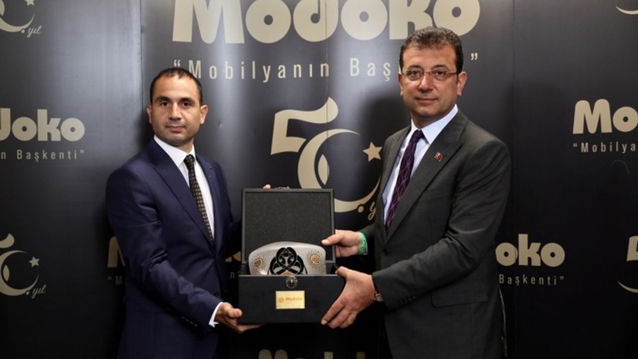 MODOKO, İBB BAŞKANI EKREM İMAMOĞLU’NU AĞIRLADI