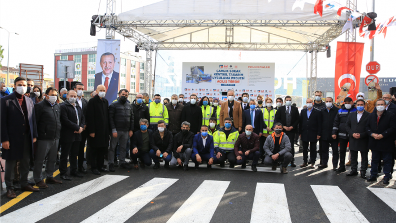 Çekmeköy'de Çamlık Sokak Prestij Cadde Anlayışına Yeni Bir Soluk Getirecek 