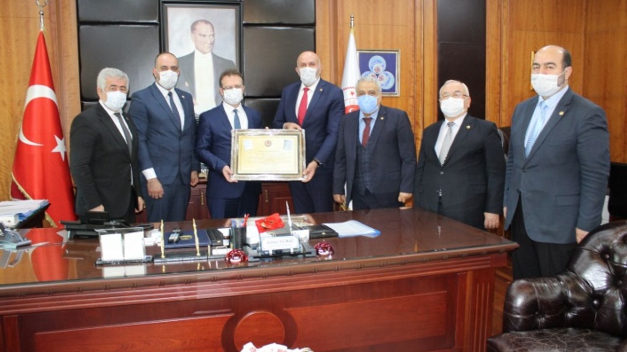 Muhtarlar Federasyonundan İstanbul Cumhuriyet Başsavcısı Şaban Yılmaz'a Anlamlı Ziyaret