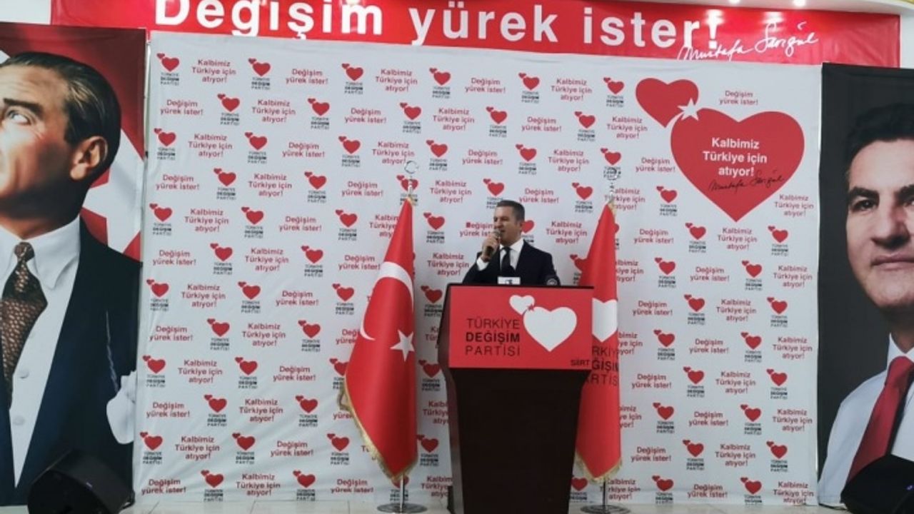 Mustafa Sarıgül, Siirt’te partisinin İktidara Hazırlık Merkezini açtı