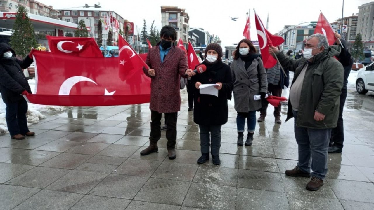 Vatan Partisi Çekmeköy İlçe Başkanlığı Terörü Protesto Etti