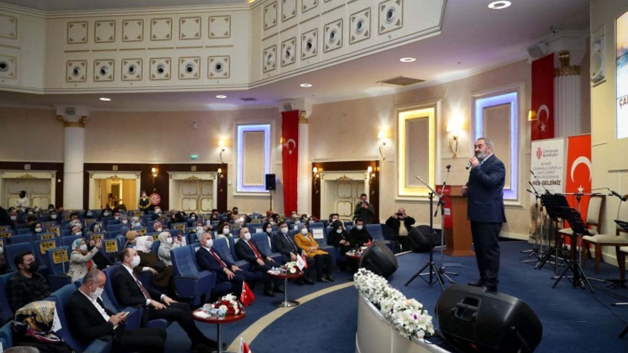 Ümraniye'de Çanakkale Zaferi ve Şehitleri Anma Programına Yoğun İlgi