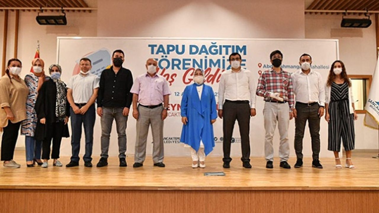 Sancaktepe'de 42 aile daha tapularına kavuştu!