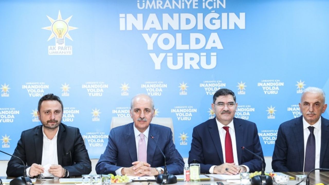 AK Parti Genel Başkanvekili Numan Kurtulmuş, Ümraniye İlçe Yönetim Kurulu Toplantısına Katıldı