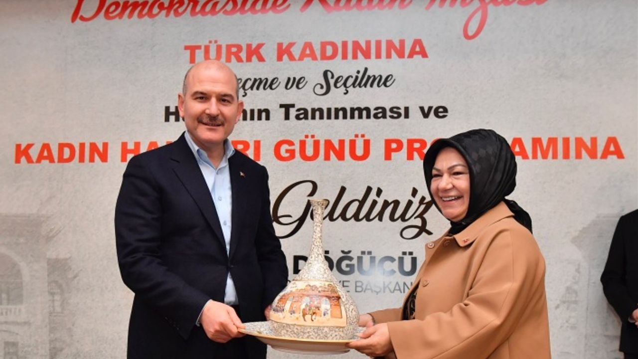 Sancaktepe'de Kadın Hakları Günü Programına İçişleri Bakanı Süleyman Soylu’nun Katılımıyla Gerçekleşti