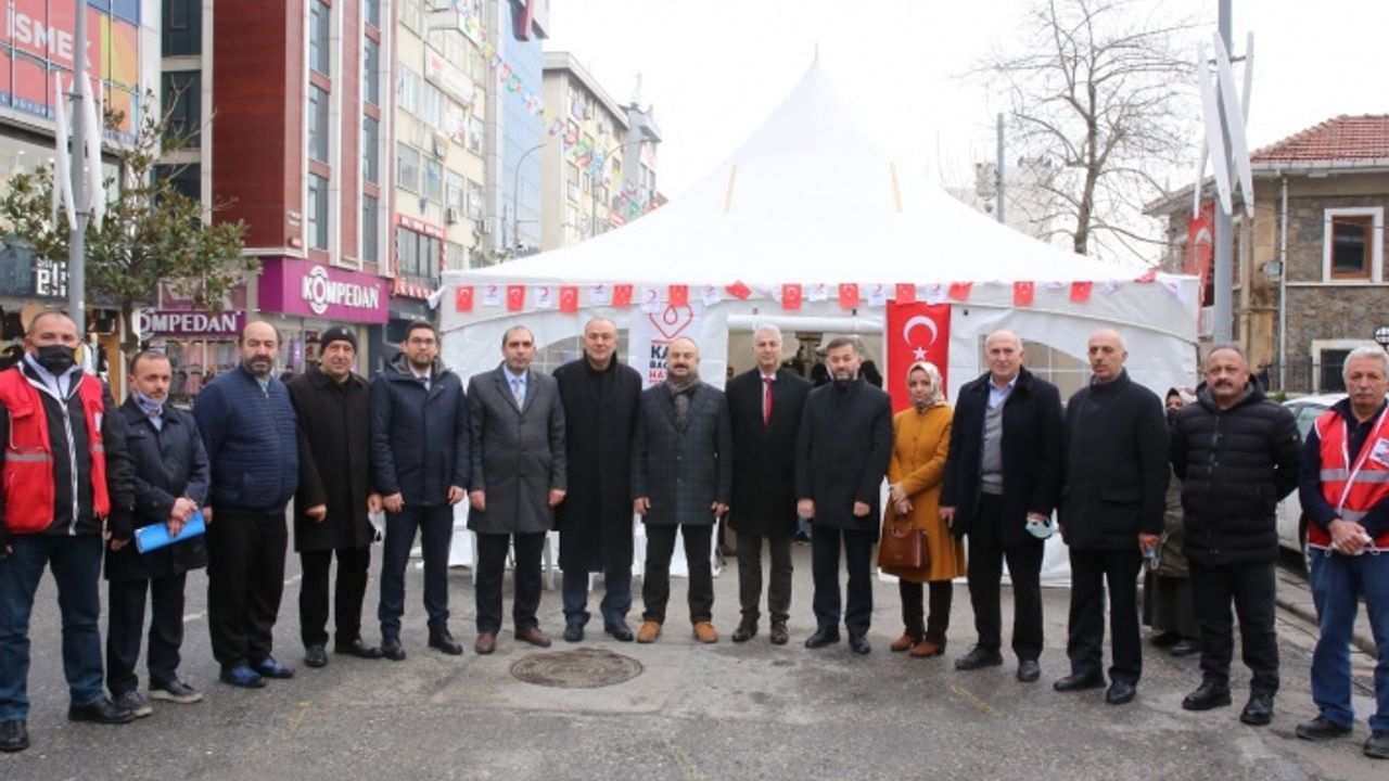 Ümraniye'de Kan Bağışı Kampanyasına Yoğun ilgi 