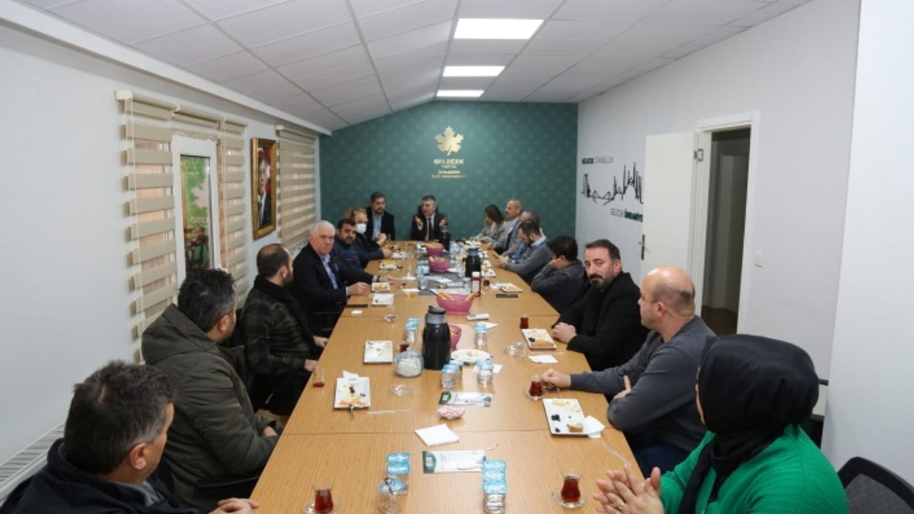 Gelecek Partisi Ümraniye İlçe Başkanlığı Basın Mensuplarıyla Buluştu
