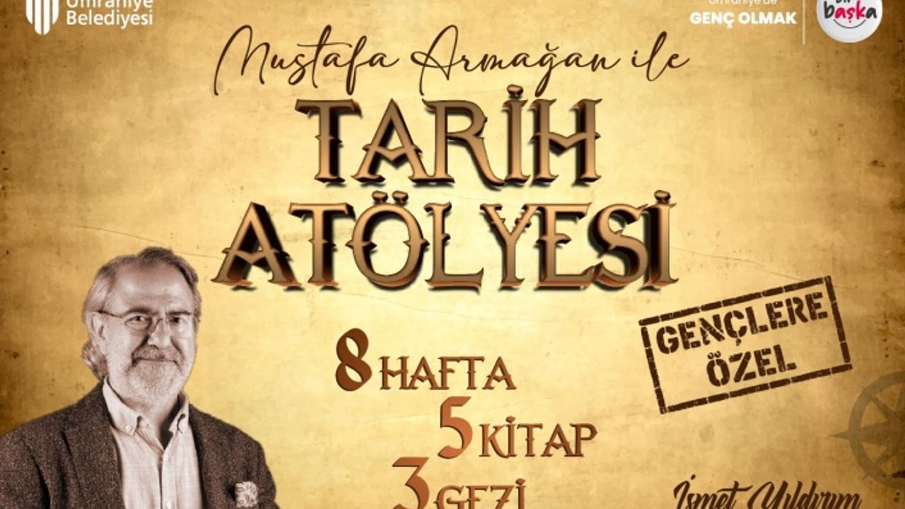 Ümraniye'de Tarihçi - Yazar Mustafa Armağan İle Tarih Atölyesi Başlıyor