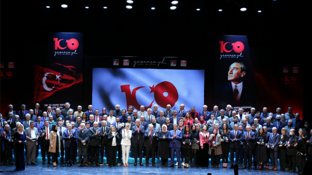 100. YIL MARŞI YARIŞMASINDA İLK 100’E KALAN ESERLER BELLİ OLDU