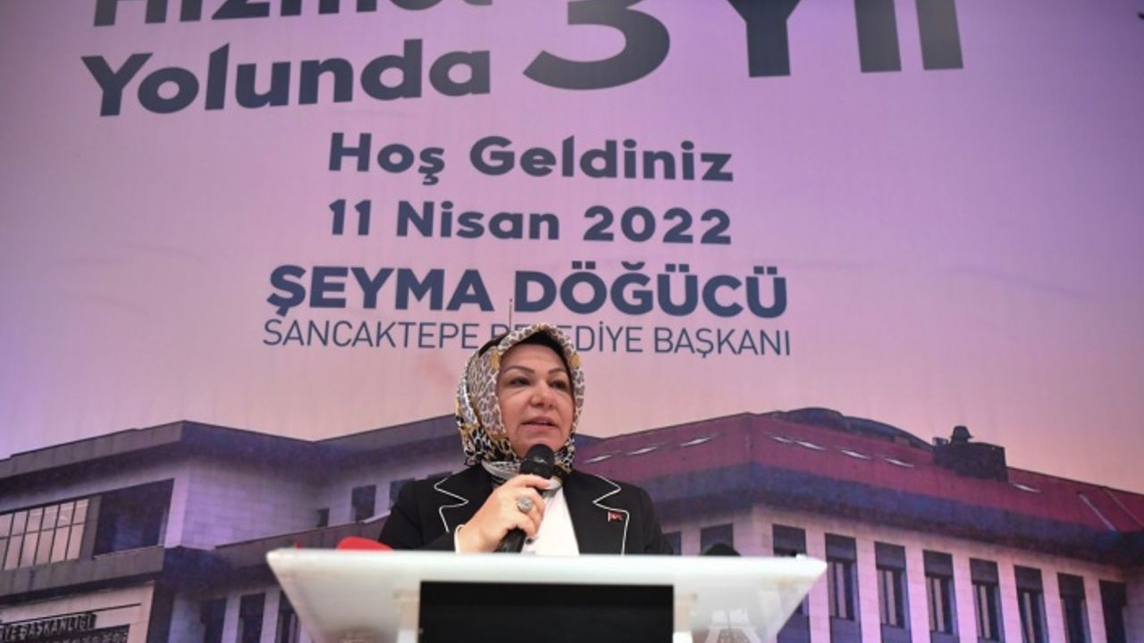 Sancaktepe Belediye Başkanı Şeyma Döğücü, Sancaktepe'de 3 yılda yapılan projeleri anlattı