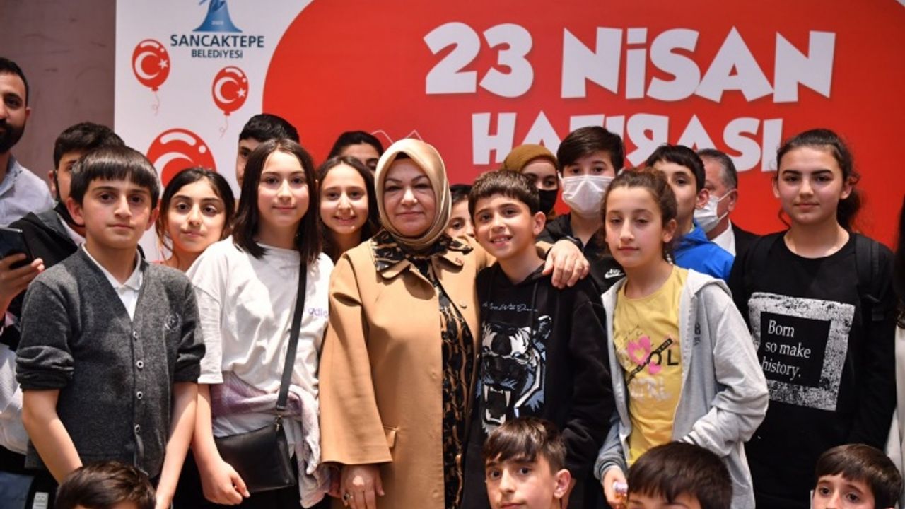 Sancaktepe'de 23 Nisan'a özel etkinlikte 750 çocuk iftarda buluştu