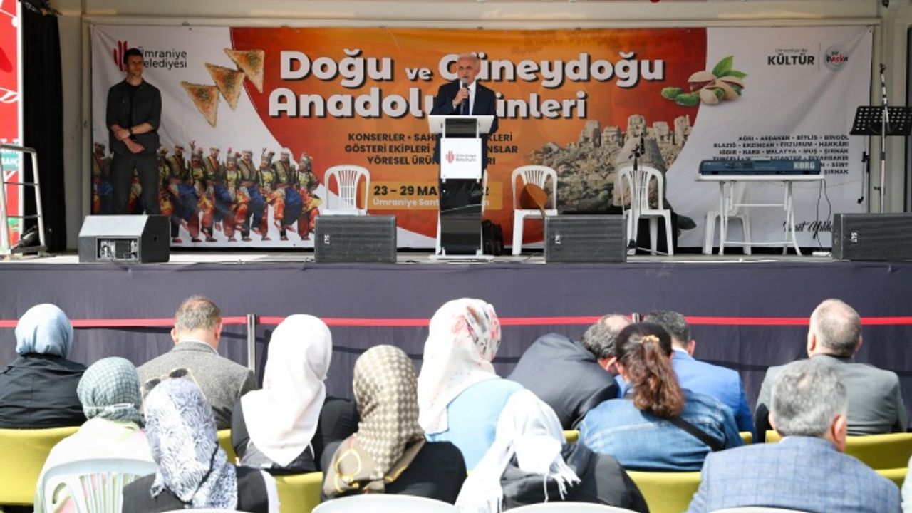 ÜMRANİYE'DE DOĞU VE GÜNEYDOĞU ANADOLU’NUN YÖRESEL ÜRÜNLERİNE YOĞUN İLGİ
