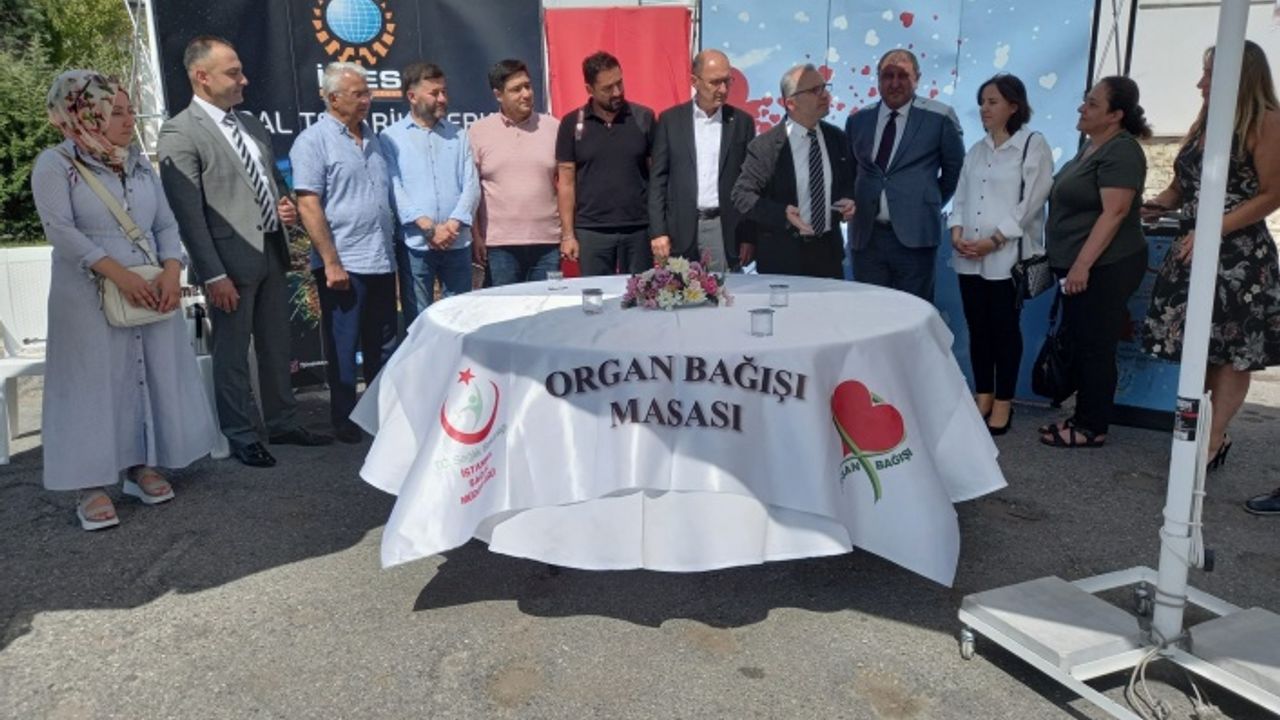 İMES Sanayi Sitesinde Organ Bağışı Çağrısı
