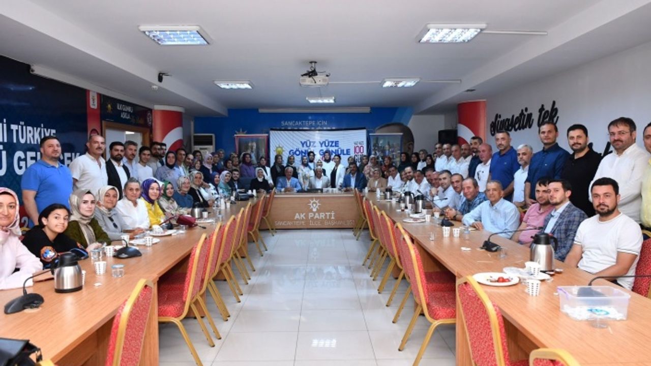 AK Parti İstanbul İl Başkanlığı'nın "Yüz Yüze 100 Gün" Projesinde Vites Yükseltildi
