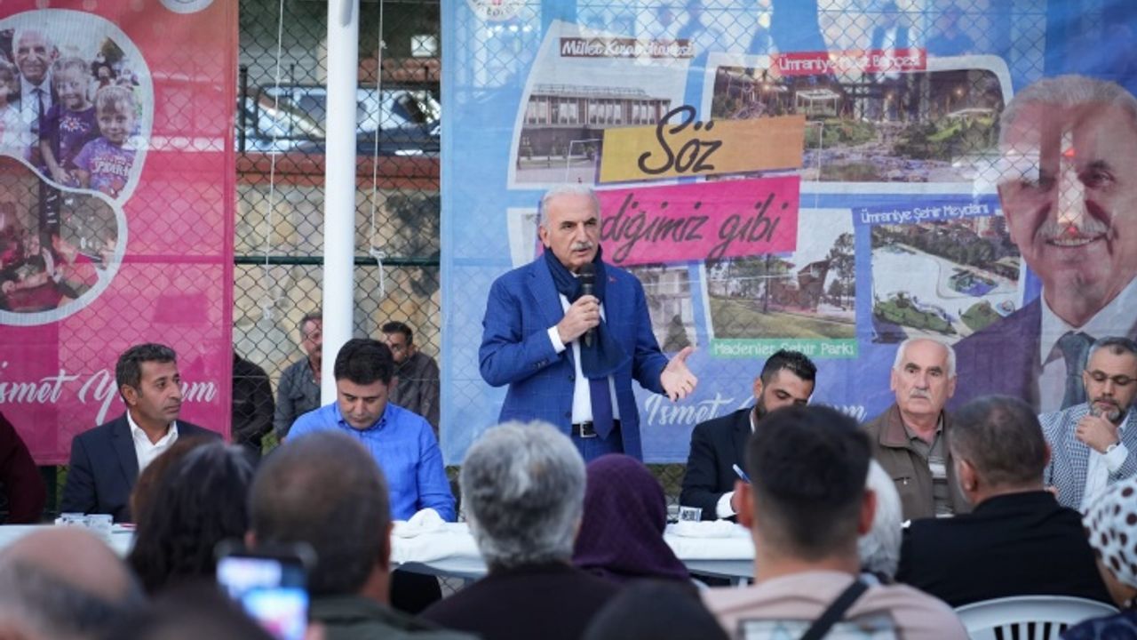 BAŞKAN İSMET YILDIRIM YENİŞEHİR VE FİNANSKENTLİ KOMŞULARIYLA BULUŞTU