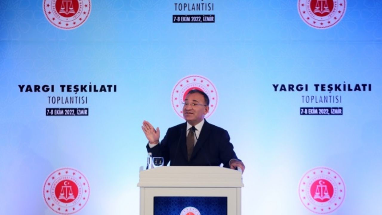 BAKAN BOZDAĞ, İZMİR’DE YARGI TEŞKİLATI TOPLANTISINA KATILDI
