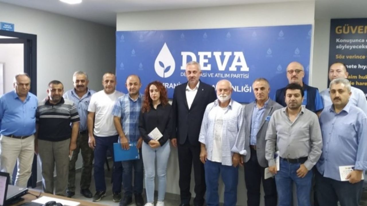 DEVA PARTİSİ ÜMRANİYE İLÇE BAŞKANI HASAN KELEŞ “ÜMRANİYE’NİN SORUNLARINI ÇÖZMEK İÇİN GELİYORUZ”