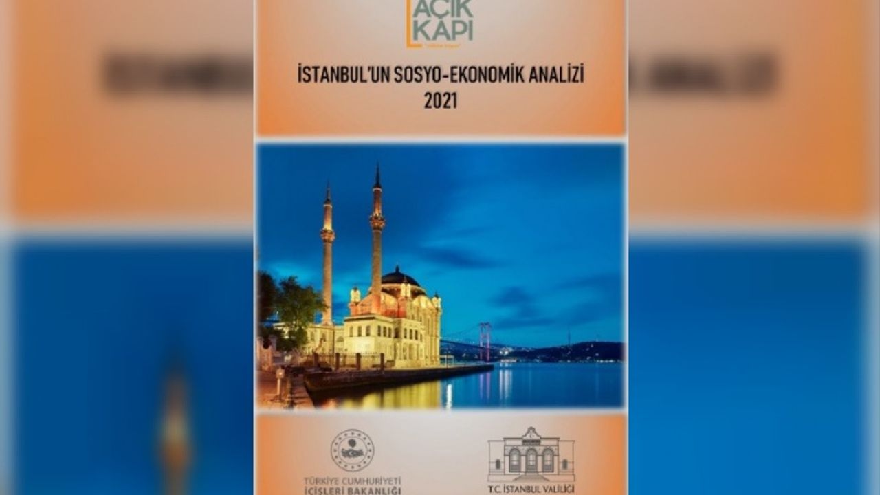 İSTANBUL’UN SOSYO- EKONOMİK ANALİZ ÇALIŞMASI TAMAMLANDI