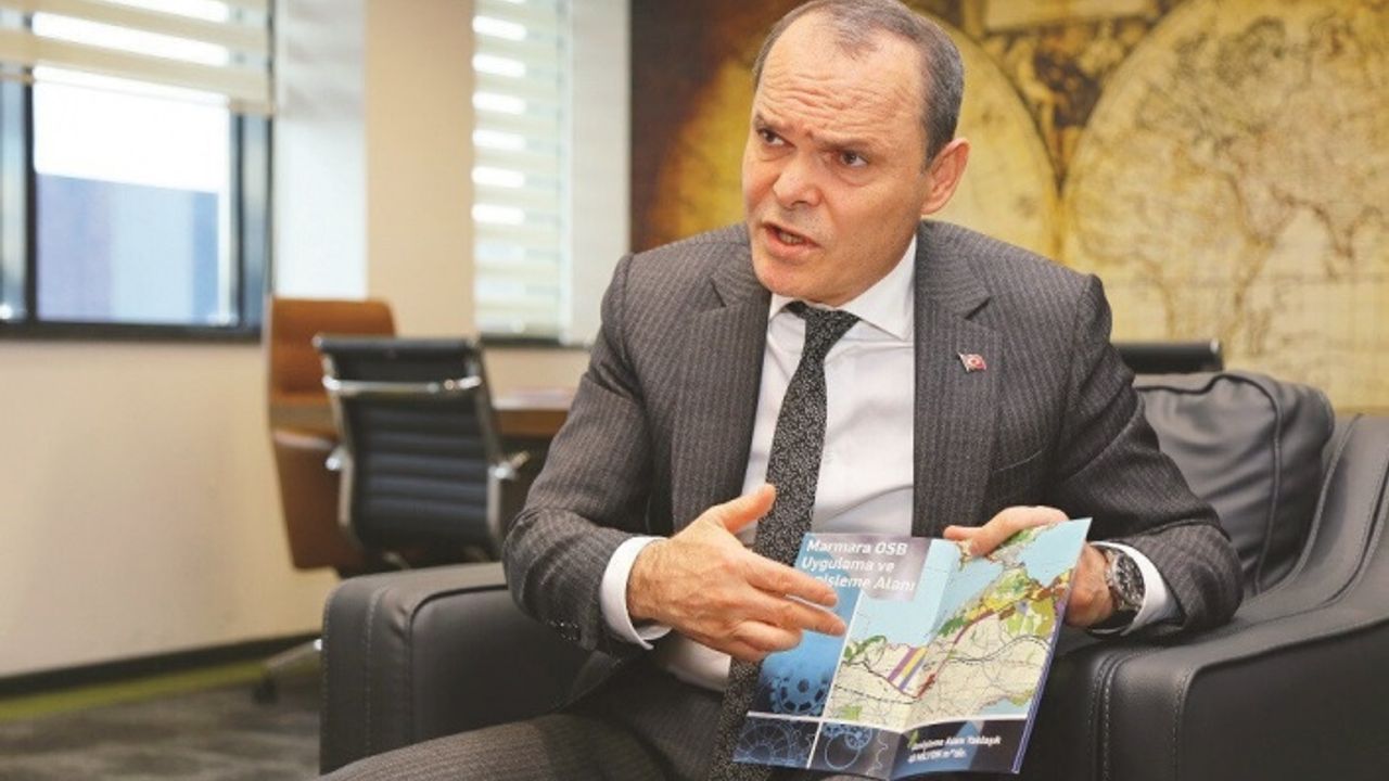 MARMARA OSB BAŞKANI SAADETTİN ÇAY YER TESLİMLERİ İÇİN MÜJDEYİ VERDİ
