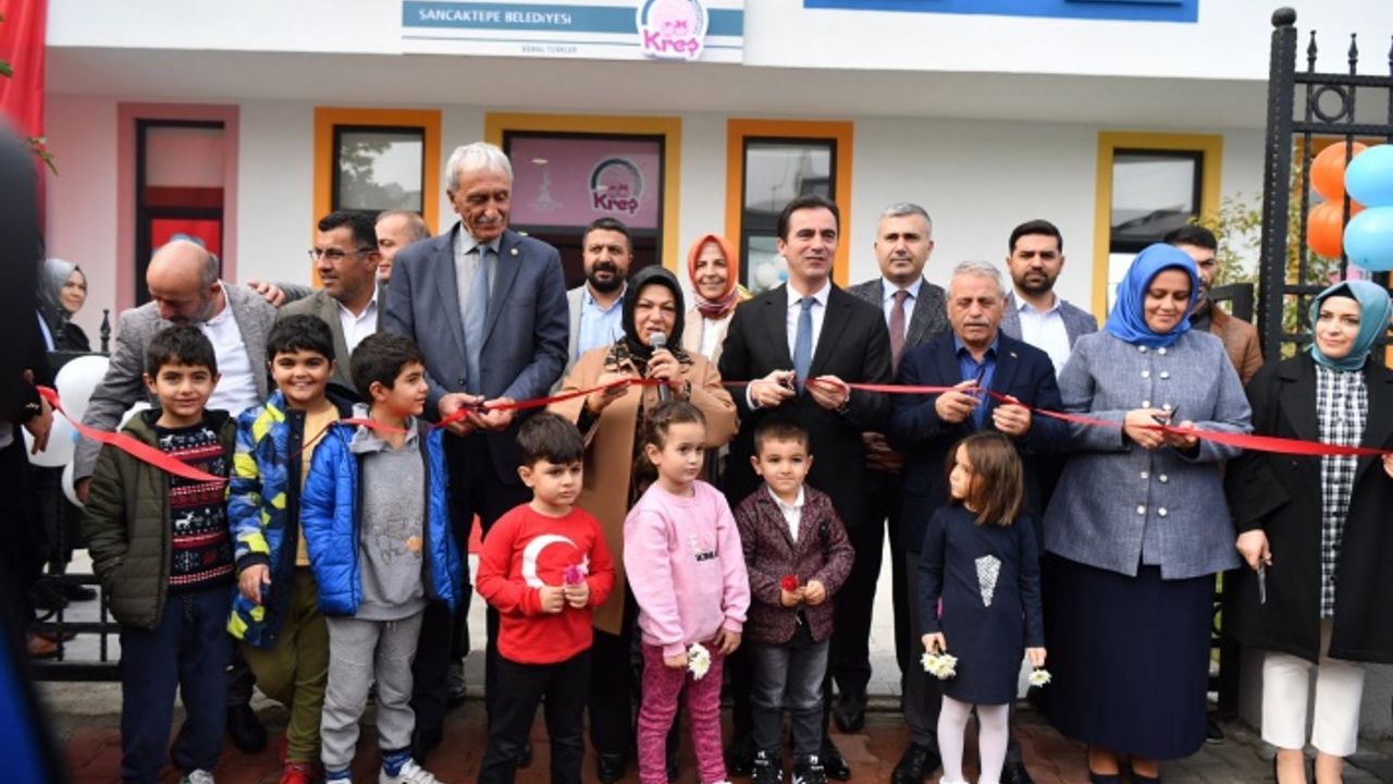 SANCAKTEPE'DE YENİ 'ÇOCUK GELİŞİM MERKEZİ' HİZMETE AÇILDI