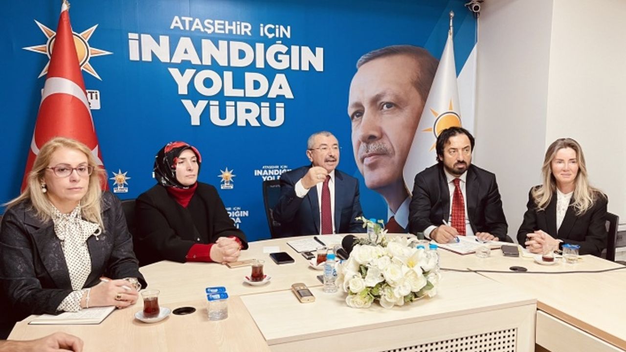 AK PARTİ ATAŞEHİR İLÇE BAŞKANI ERDEM BASIN MENSUPLARINI AĞIRLADI