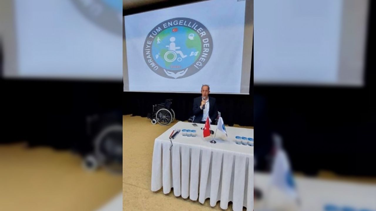 ÜTED BAŞKANI YAHYA SAĞLAM'DAN: “ENGEL OLMA DESTEK OL” ÇAĞRISI