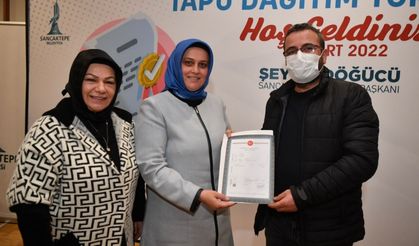 Sancaktepe'de 106 Aile Daha Tapularına Kavuştu!