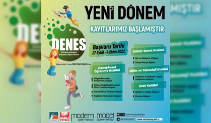 ÇEKMEKÖY BELEDİYESİ’NİN YENİ NESİL EĞİTİM PROJESİ DENES’TE KAYITLARI BAŞLADI