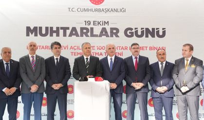 100 MUHTAR HİZMET BİNASI TEMEL ATMA TÖRENİ’NİN İLK AYAĞI ÜMRANİYE YAMANEVLER MAHALLESİ OLDU
