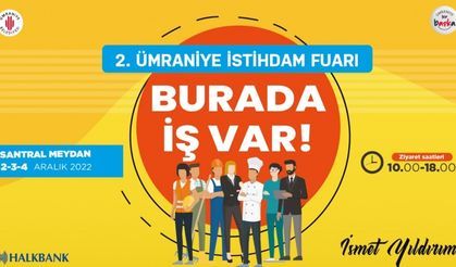 ÜMRANİYE BELEDİYESİ’NİN İSTİHDAM FUARI İKİNCİ KEZ KAPILARINI AÇIYOR
