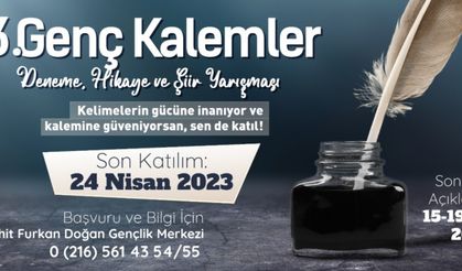 SANCAKTEPE BELEDİYESİNDEN 3. GENÇ KALEMLER YARIŞMASI