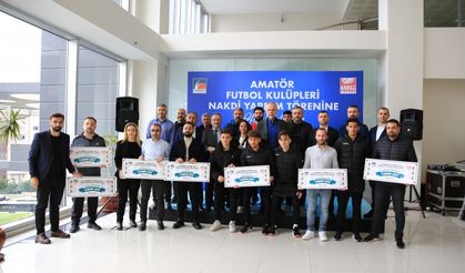 ÇEKMEKÖY BELEDİYESİ’NDEN  AMATÖR SPOR KULÜPLERİNE DESTEK