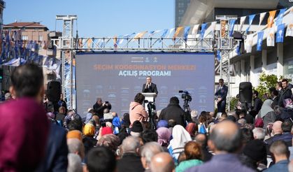 AK Parti Ümraniye'de Seçim İrtibat Bürosu Açtı