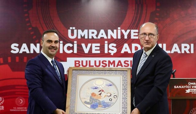 Sanayi ve Teknoloji Bakanı Fatih Kacır İMES Sanayi Sitesinde İş İnsanlarıyla Bir Araya Geldi