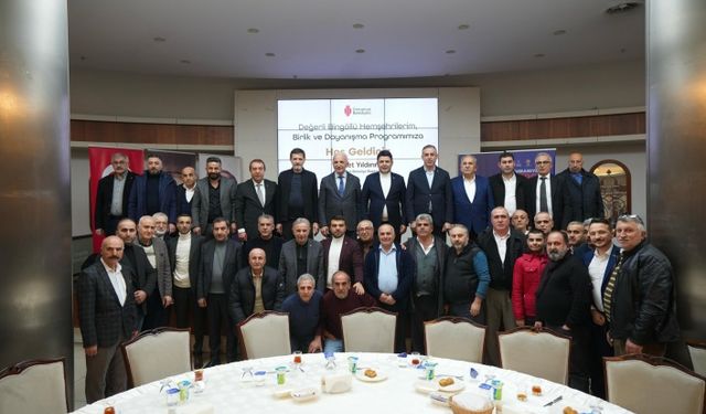 Ümraniye Belediye Başkanı İsmet Yıldırım, Bingöllüleri Ağırladı