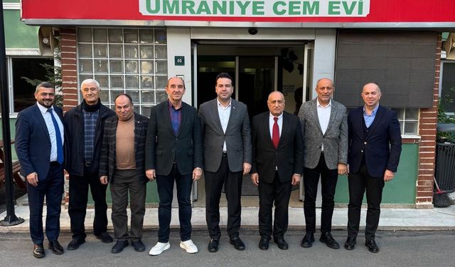 Ümraniye Kent Konseyi’nden Cem Evi’ne Ziyaret