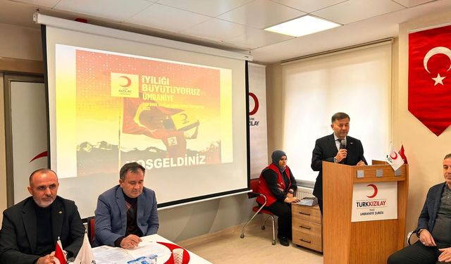 Türk Kızılay Ümraniye Şubesi Olağan Genel Kurulunu Gerçekleştirdi