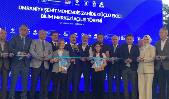 Ümraniye Bilim Merkezi açıldı