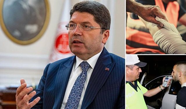 Adalet Bakanı Tunç alkollü araç, kasten yaralama, örgüt üyeliği gibi suçların cezalarının arttırılacağını söyledi
