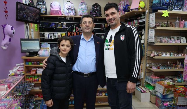 Çekmeköy Belediye Başkanı Orhan Çerkez’den Hamidiye Mahallesi Esnafına Ziyaret