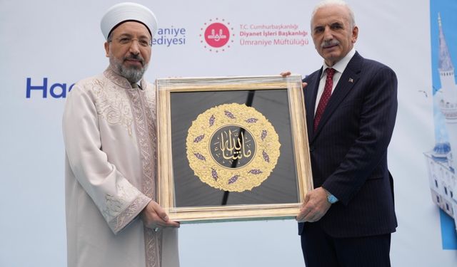 Ümraniye’de Manevi Buluşma: Hacı Muazzez Bülbül Camii Dualarla Açıldı