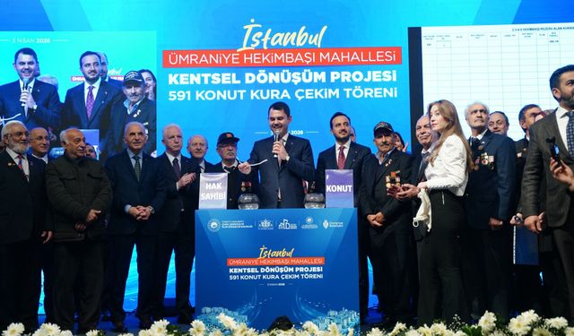 Ümraniye’de 591 konut hak sahiplerine teslim edildi