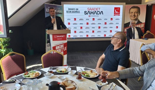 Saadet Partisi’nden Sahada Yoğun Mesai