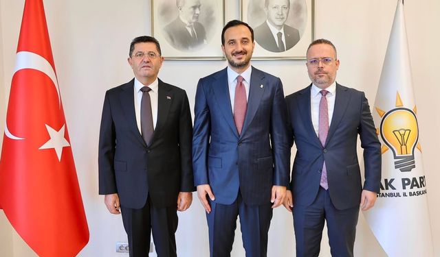 AK Parti’ye Katılan Belediye Başkanlarından İstanbul İl Başkanlığı’na Ziyaret