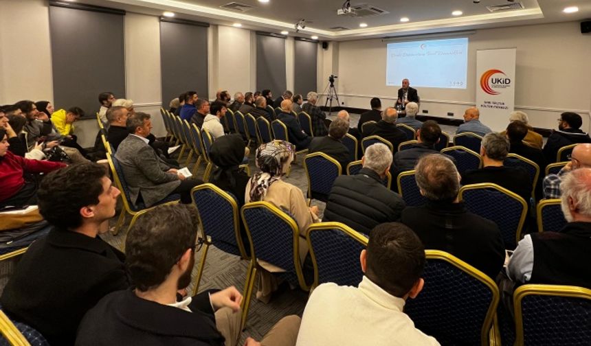 Uluslararası Kalkınma ve İş Birliği (UKİD) de Sezai Karakoç Konferansı Gerçekleşti