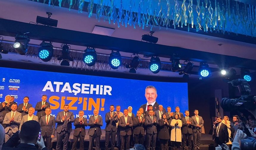 Mustafa Naim Yağcı Ataşehir'e yönelik 5 yıllık projelerini açıkladı